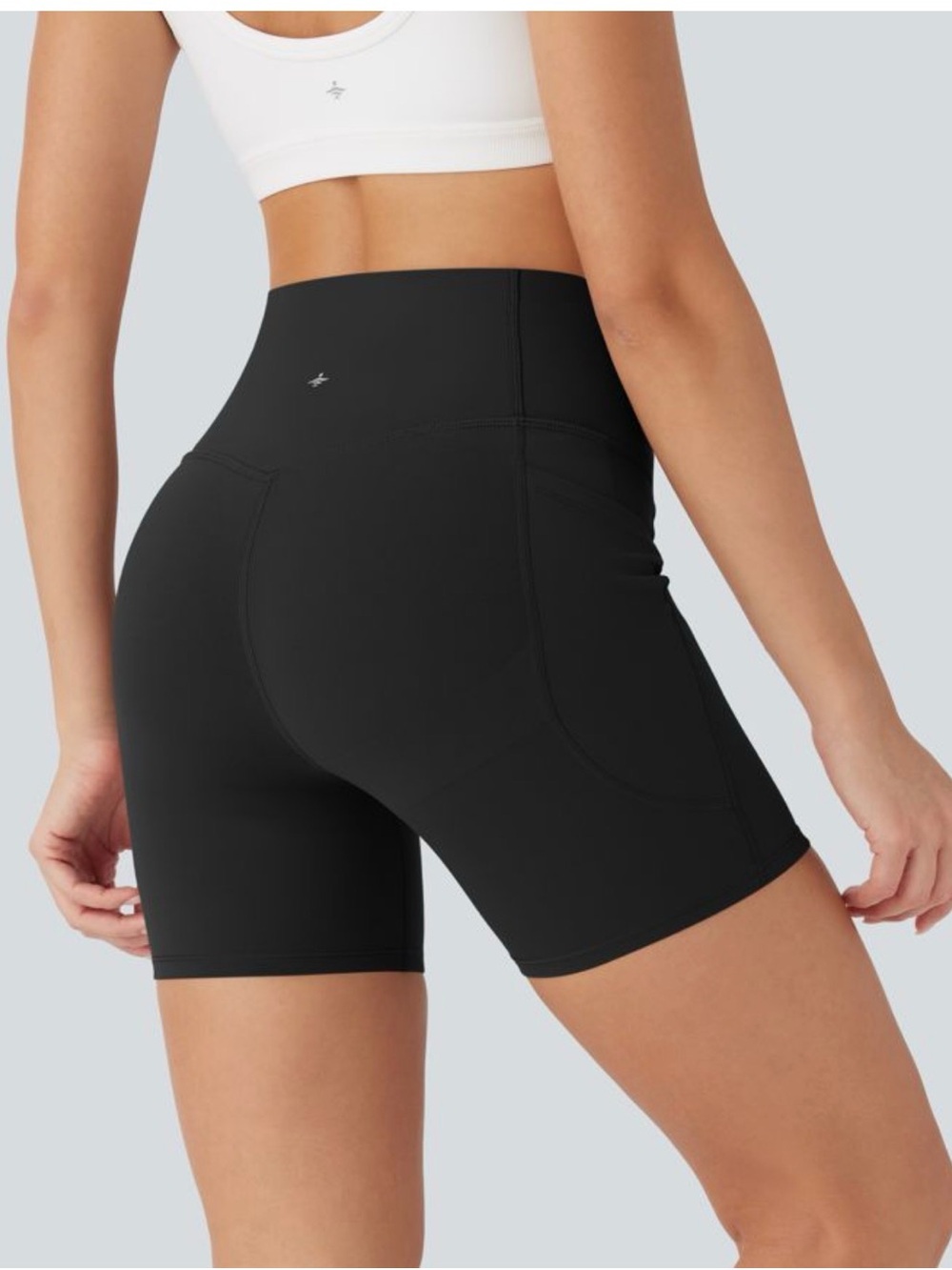 HALARA UltraSculpt High Waisted Butt Lifting Tummy Control Shorts Small Pockets